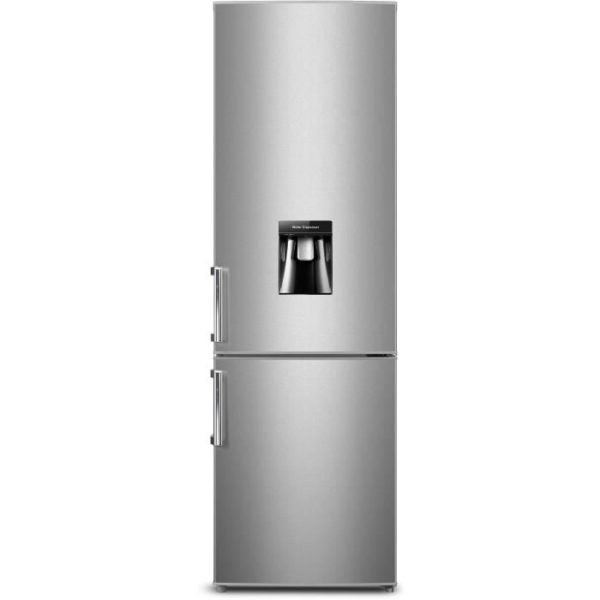 CONTINENTAL EDISON CEFC262DS – Réfrigérateur Combiné – 262L (196L + 66L) – Froid Statique – A+ – L 55 X H 180 Cm – Silver