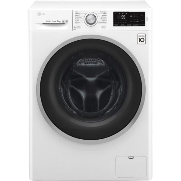 Lave Linge Frontal LG F94J61WH – 9 Kg – 1400 Trs / Min – A+++ – Moteur Induction