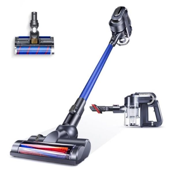 EZIclean® Cyclomax V2 Multifloors, Aspirateur Balai Sans Fil 2en1 Brosse Performante Sur Tous Les Sols