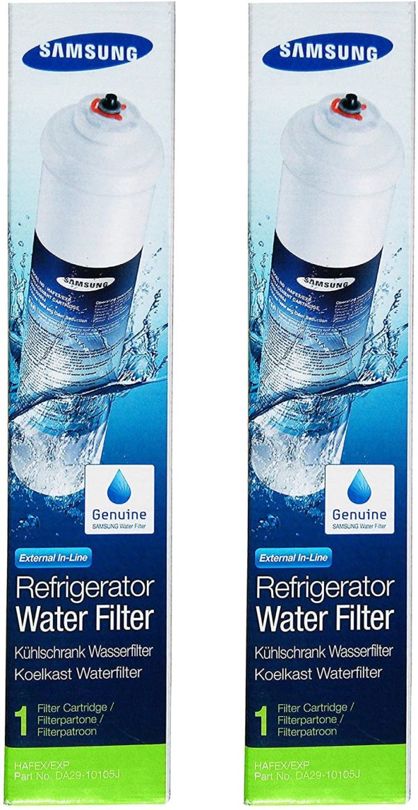 Samsung DA29-10105J Filtres à Eau Externe pour Réfrigérateur, Lot de 2