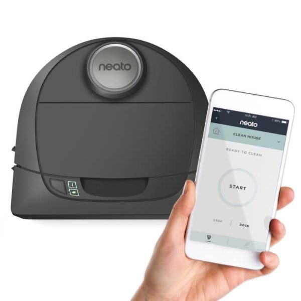 NEATO Aspirateur Robot Botvac Connecté D502 – LED – Gris