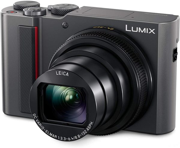 Panasonic DC-TZ200EF-S Appareil Photo Compact Argent/Noir - Version française