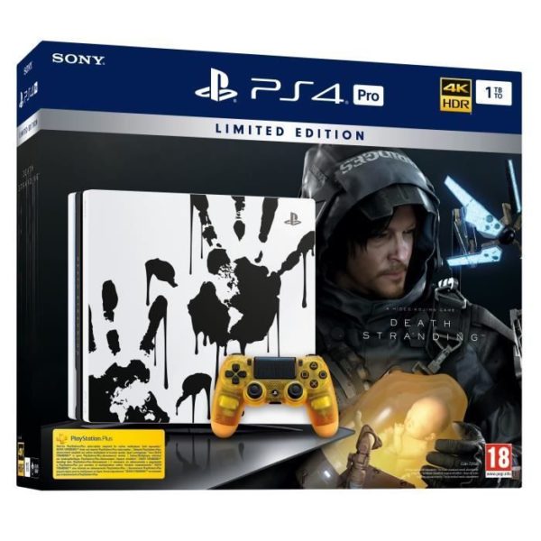 Console PS4 Pro 1To Édition Limitée Death Stranding + Death Stranding – Officiel PlayStation