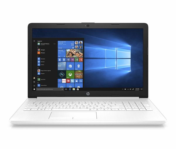 HP 15-Da0081nf PC Portable 15″ FHD Blanc (Intel Core I5, 8 Go De RAM, 1 To, Nvidia GeForce MX110, Windows 10)