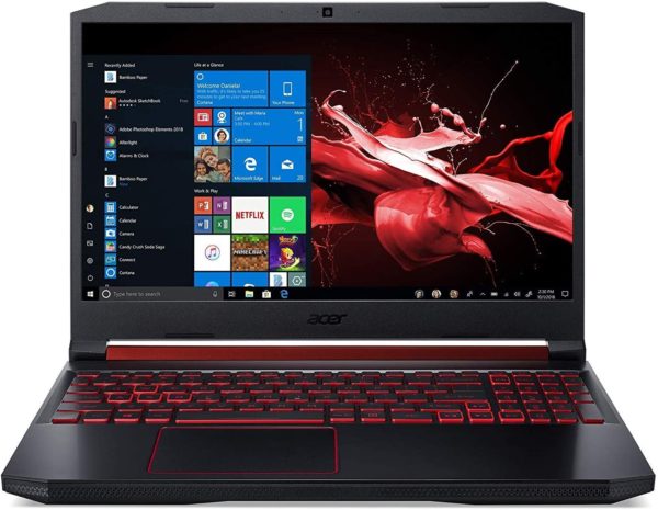 Acer Nitro 5 AN515-54-55QU Ordinateur portable gaming 15.6" FHD (Core i5, 8 Go de RAM, 256 Go SSD, NVIDIA GeForce GTX 1050, Windows 10) – Image 3