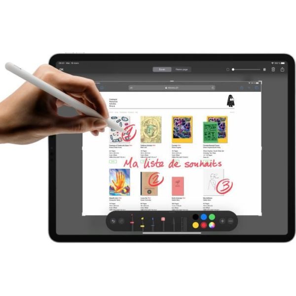 Apple - 12,9" iPad Pro - WiFi 256Go - Gris Sidéral – Image 3