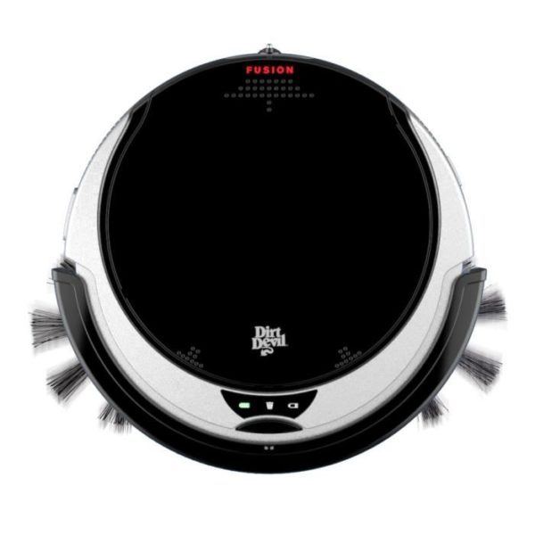 DIRT DEVIL M611 Aspirateur Robot Fusion Ultra Slim – 14,4V – 65 DB – Noir