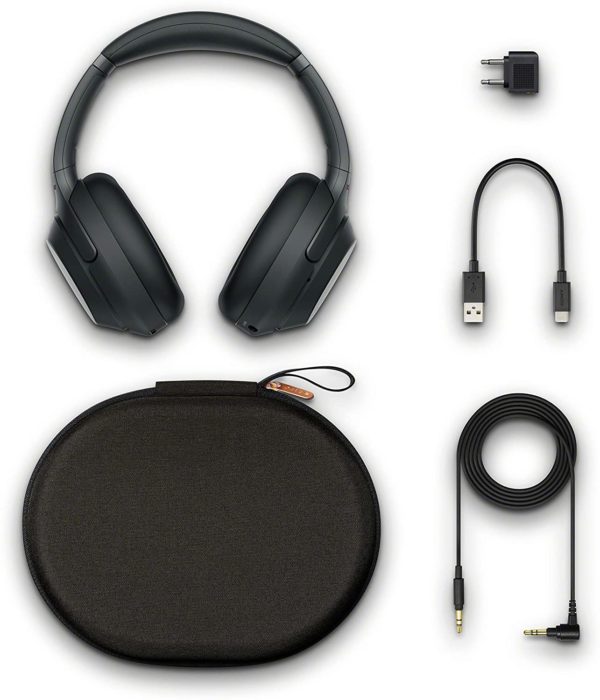 Sony WH-1000XM3 Casque Bluetooth à réduction de bruit sans Fil Alexa et Google Assistant intégrés - Noir