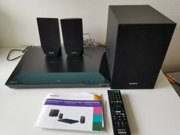 Home Cinéma Blu-ray 3D Sony BDV-EF1100 Bluetooth Wifi