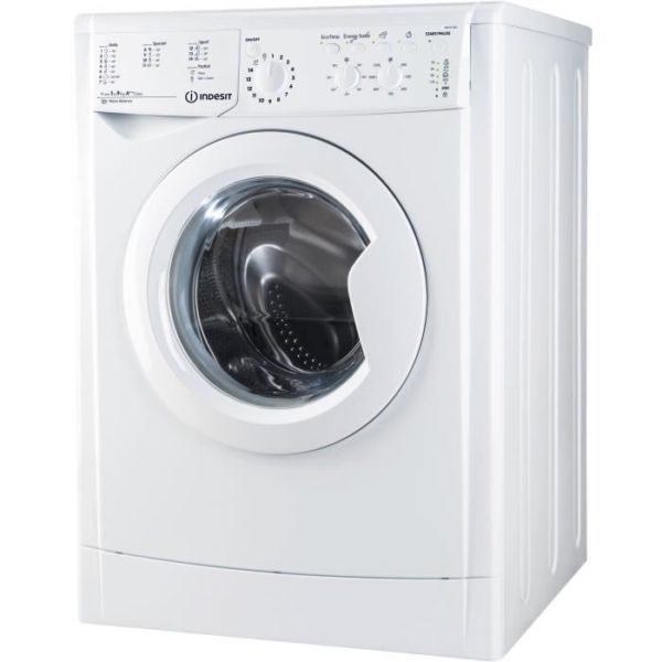INDESIT IWC91282ECOEU – Lave Linge Frontal – 9 Kg – 1200 Trs / Min – A++ – Moteur Induction
