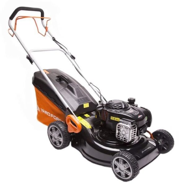 Yard Force - Tondeuse à gazon Thermique autopropulsée 125cc de 46cm avec Moteur à essence Briggs & Stratton 450E Series