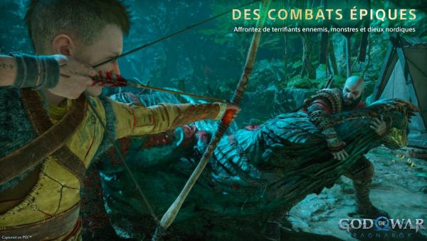 Sony, God Of War Ragnarök PS5, Jeu d'Action-Aventure, Édition Standard, Version Physique avec CD, En Français, 1 joueur, PEGI 18, Pour PlayStation 5 – Image 6
