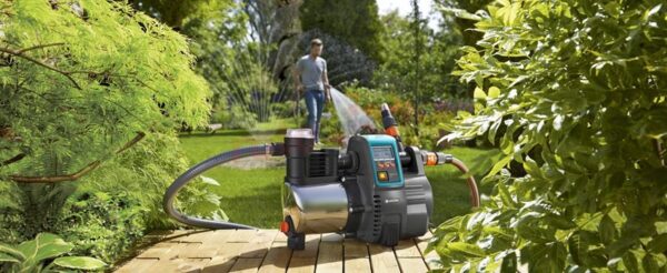 Pompe d'arrosage électronique 6000/6E LCD inox Gardena Premium 6000/6E LCD inox – Image 3