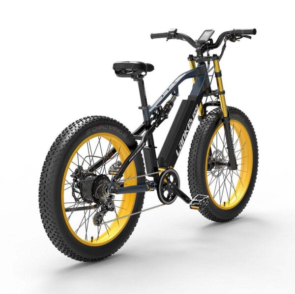 Lankeleisi RV700 1000W 26" Fat Bike Double Couronne Fourche E-VTT 16Ah 130km 30km/h – Image 3